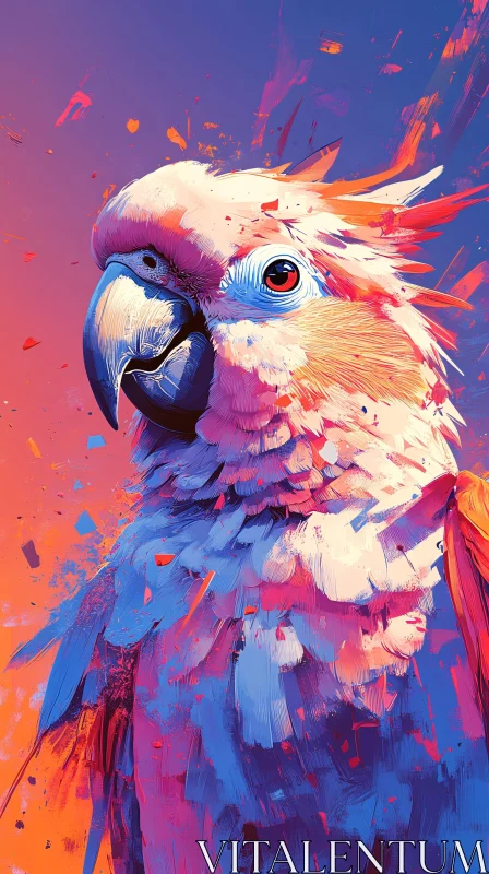 Colorful Parrot Art