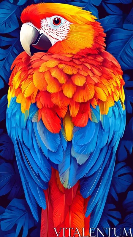 Colorful Parrot Artwork