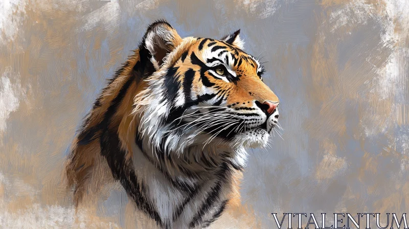 Tiger Profile Art