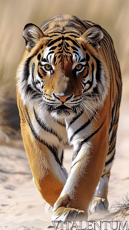 Powerful Tiger on the Move