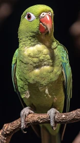 Vivid Parrot Portrait