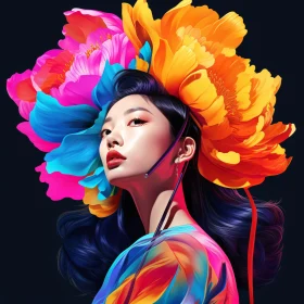 Bold Colors in Modern Portrait Art