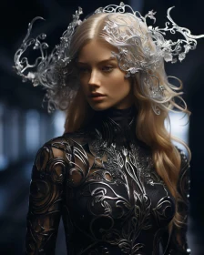 Futuristic Elegance in Fashion