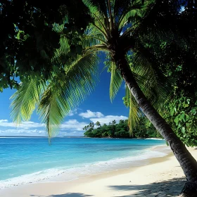 Idyllic Island Paradise Beach