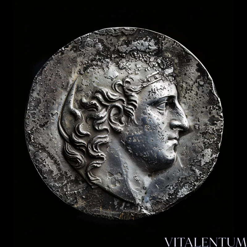 Historical Coinage: A Profile in Relief AI Image