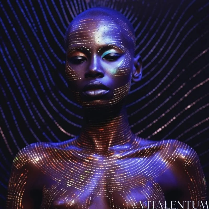 Ambient Light Model Art AI Image