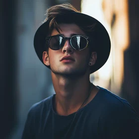 Urban Fashion Portrait of a Young Man