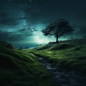 Starry Night Bliss in Nature
