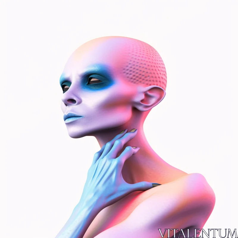 AI ART Futuristic Extraterrestrial Art