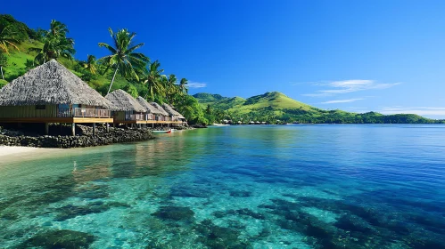 Tropical Paradise with Beachfront Bungalows