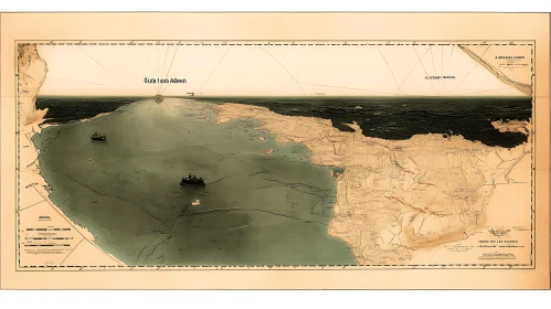 Historical Coastal Voyage Map