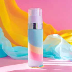 Pastel Gradient Cosmetic Packaging