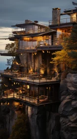 Cliffside Architectural Marvel