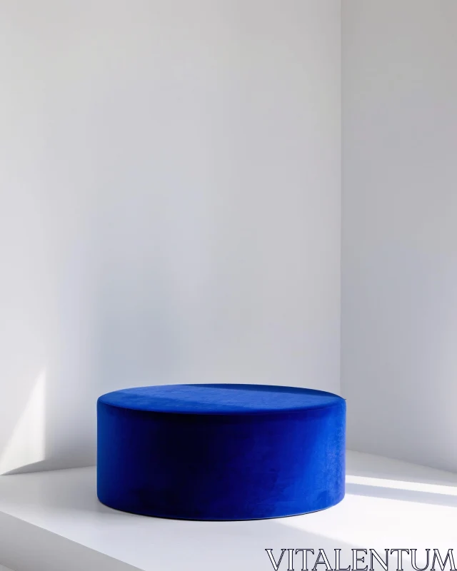 AI ART Modern Minimalist Ottoman Design