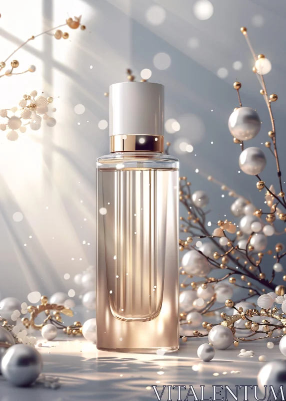 AI ART Luxurious Fragrance Display