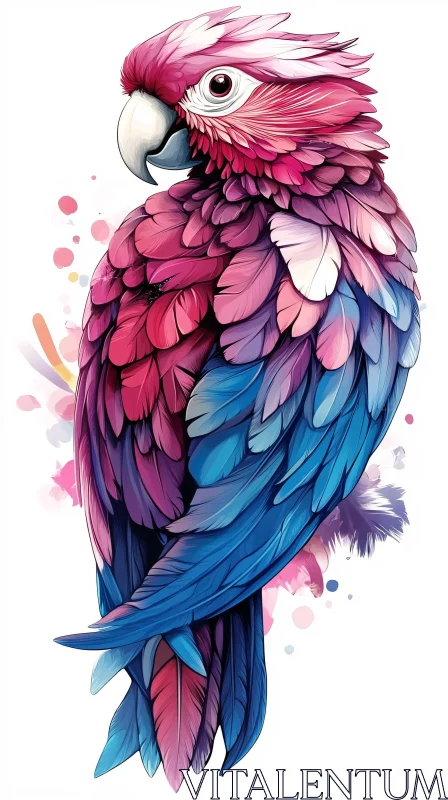 AI ART Parrot Art in Vivid Colors