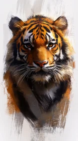 Majestic Tiger Painting