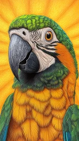 Avian Art: Parrot Brilliance