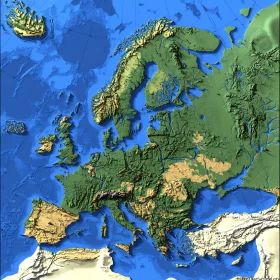 Geographical Features of Europe