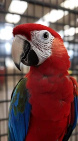 Colorful Macaw Bird