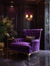 Opulent Interior Design with Regal Chair