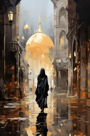 Enigmatic Journey in a Golden City