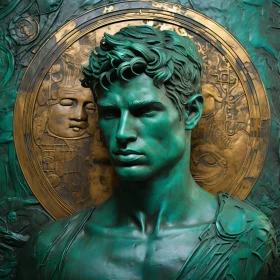 Mythical Bronze Portrait Art