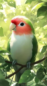 Parrot in Nature