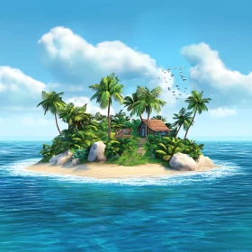 Serene Ocean Island Retreat