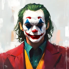 Cinematic Clown Character Artwork