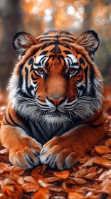 Tiger in Autumn