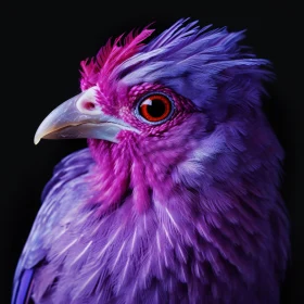 Vibrant Bird Portrait