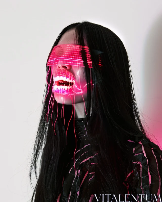 Cyber Glow - Neon Futuristic Fashion