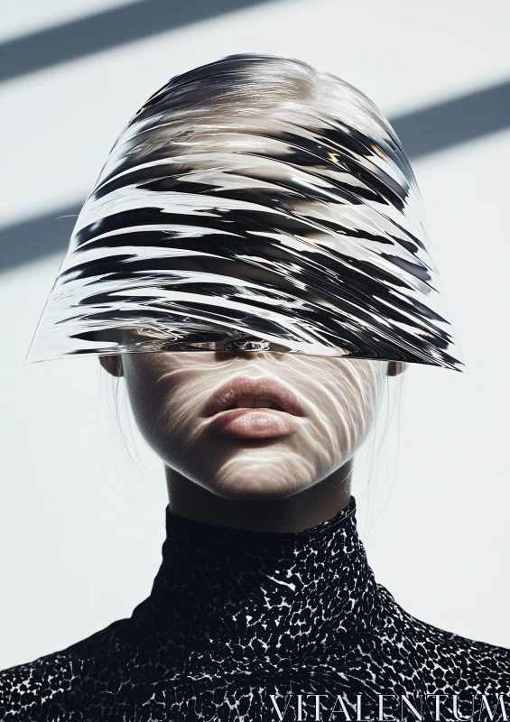 Futuristic Fashion Art AI Image