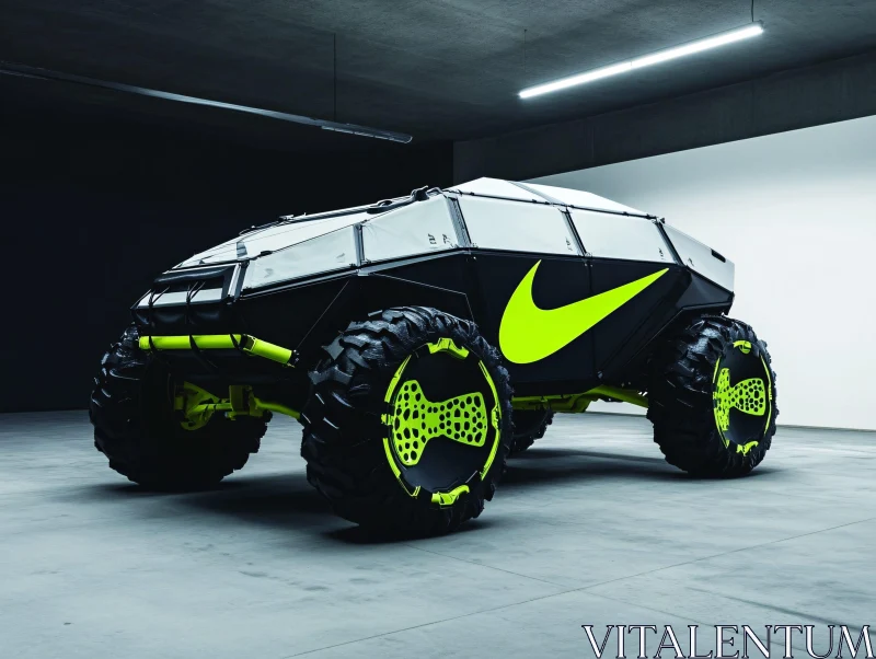 Modern Industrial Off-Road Vehicle Design AI Image