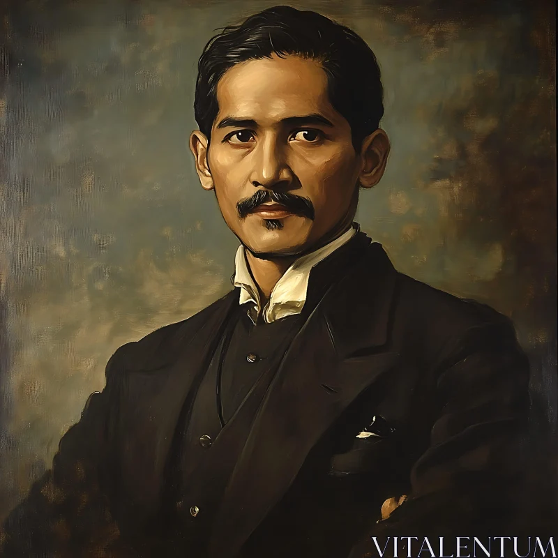 Distinguished Gentleman Painting