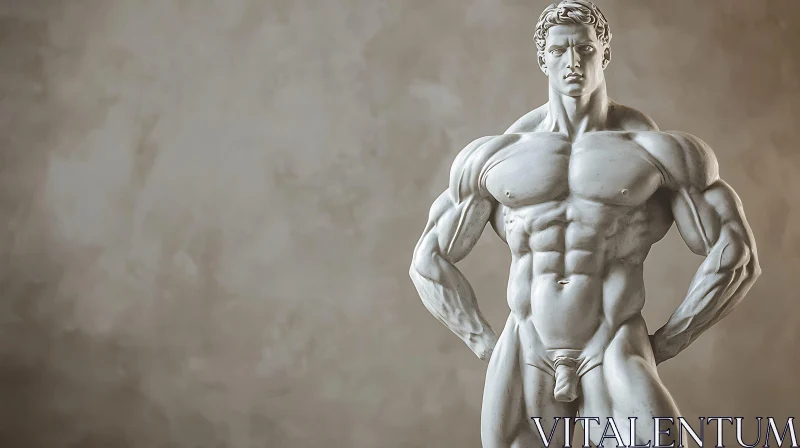 Classical Marble Male Sculpture