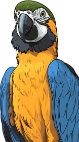 Colorful Parrot Artwork