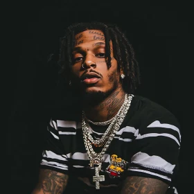 Tattoos and Chains Portrait