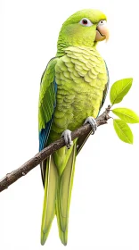 Exotic Parrot with Vibrant Plumage