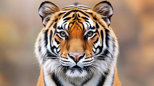 Majestic Tiger Staring Directly