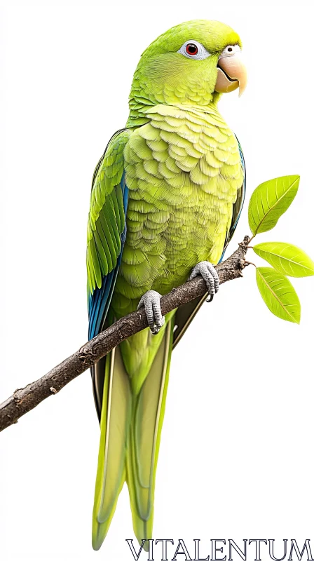 Exotic Parrot with Vibrant Plumage AI Image