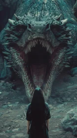 Face to Face with a Giant Dragon