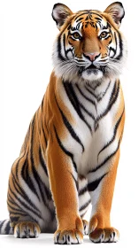 Majestic Tiger in Pristine Detail