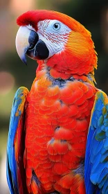Parrot in Bright Colors