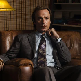 Professional Portrait of a Man in Office