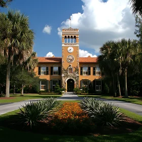 Elegant Architecture and Scenic Garden