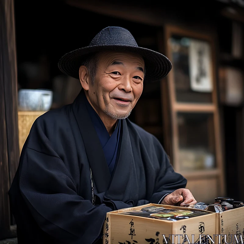 Cultural Portrait of an Elderly Man