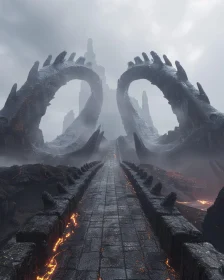 Enigmatic Ancient Pathway