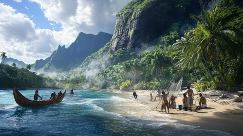 Tropical Fishing Paradise
